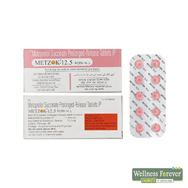 METZOK 12.5MG 10TAB