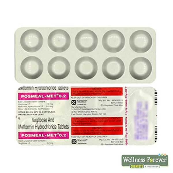 POSMEAL-MET 0.2MG 10TAB