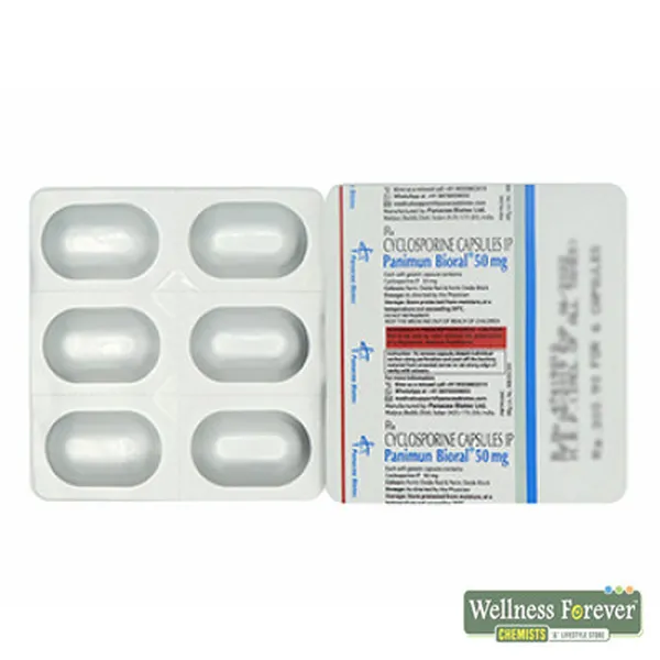 PANIMUN BIORAL 50MG 6CAP