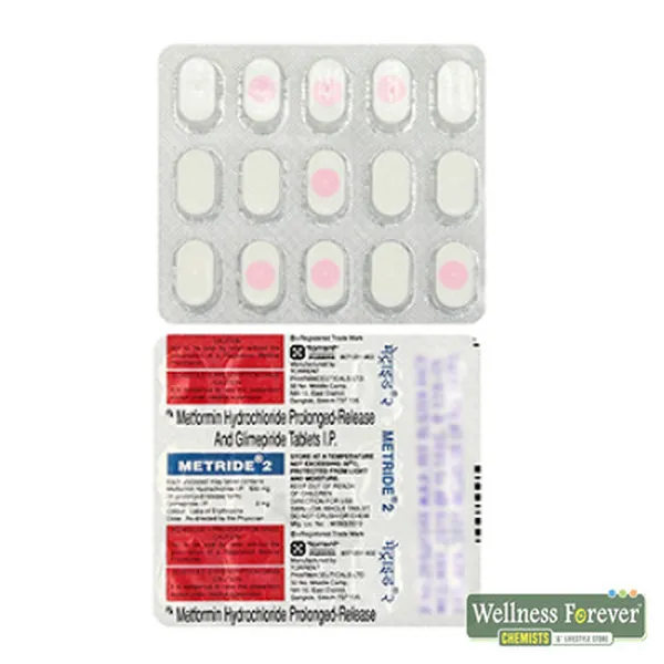 METRIDE 2MG 15TAB