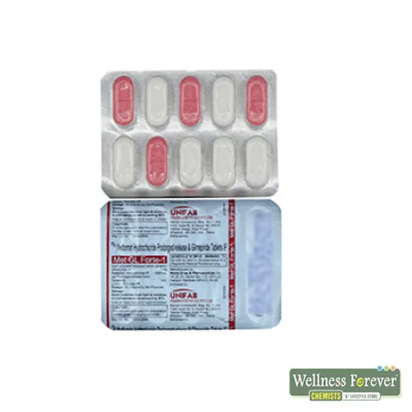 MET-GL FORTE 1MG 10TAB