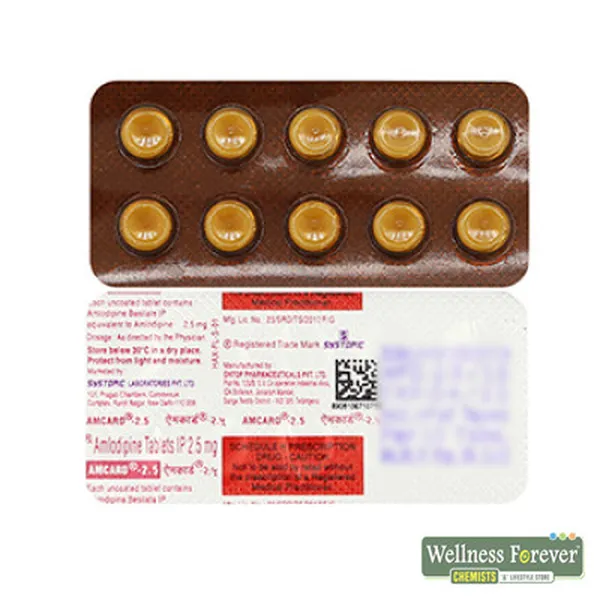 AMCARD 2.5MG 10TAB
