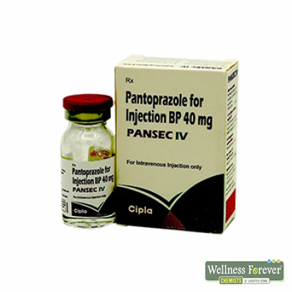 PANSEC 40MG INJ VIAL