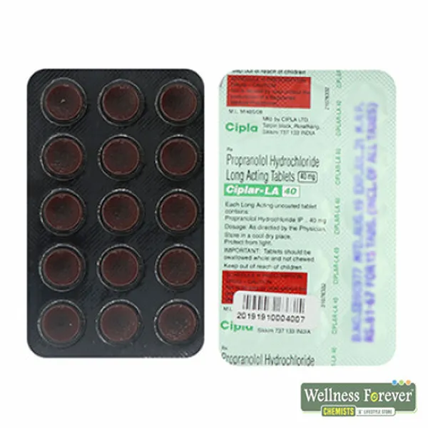CIPLAR-LA 40MG 15TAB