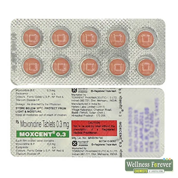 MOXCENT 0.3MG 10TAB