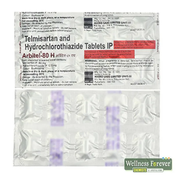 ARBITEL-H 80MG 10TAB