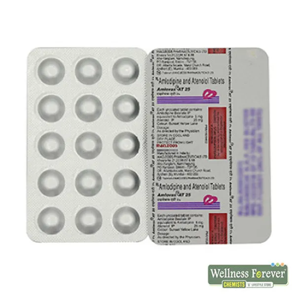 AMLOVAS-AT 25MG 15TAB
