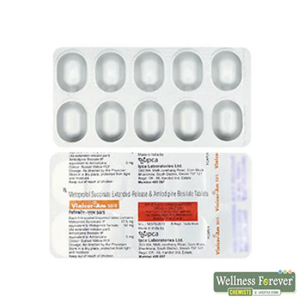 VINICOR-AM 50/5MG 10TAB