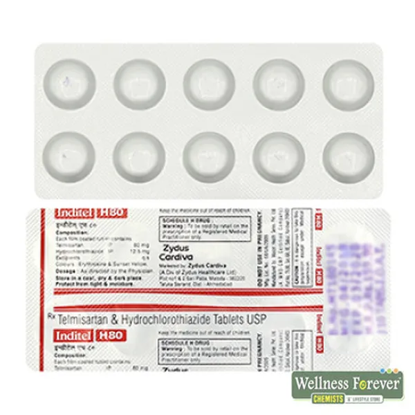 INDITEL-H 80MG 10TAB