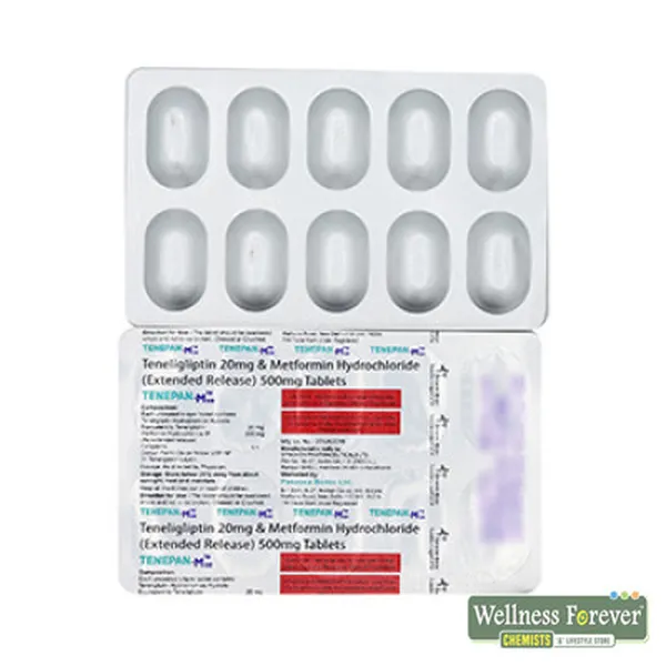 TENEPAN-M 500MG 10TAB