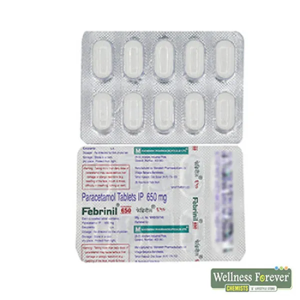 FEBRINIL 650MG 10TAB