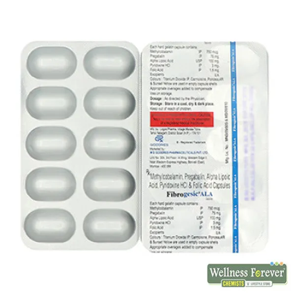 FIBROGESIC-ALA 10CAP