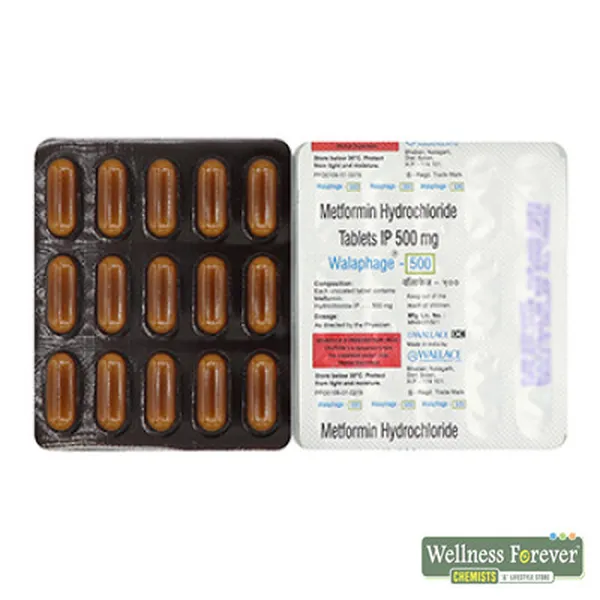 WALAPHAGE 500MG 15TAB