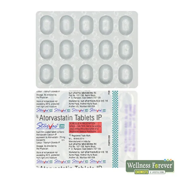 STORVAS 20MG 15TAB