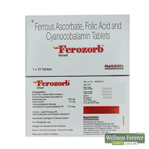 FEROZORB 10TAB
