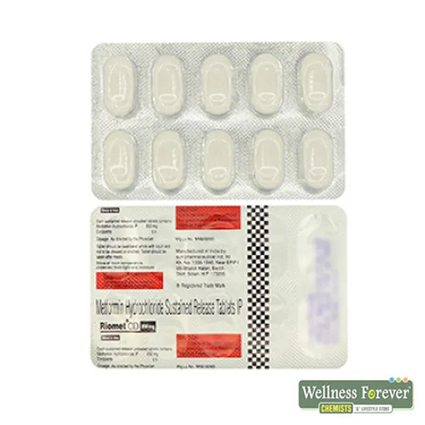 RIOMET-OD 850MG 10TAB