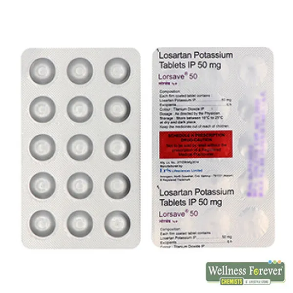 LORSAVE 50MG 15TAB