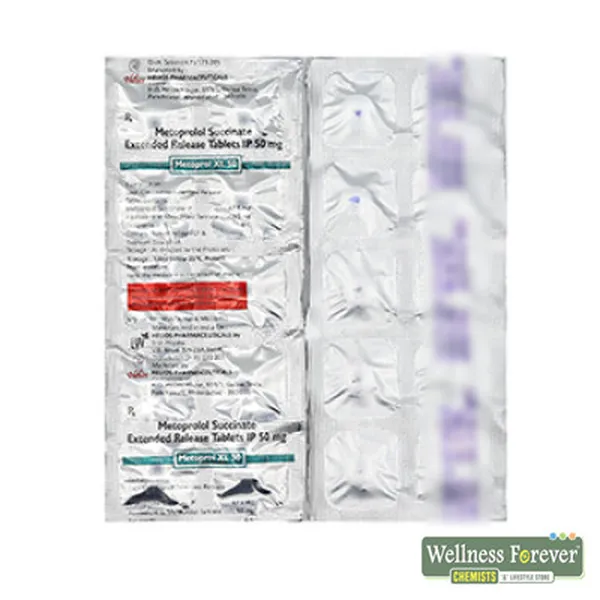 METOPROL-XL 50MG 10TAB