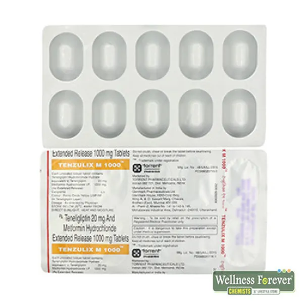 TENZULIX-M 1000MG 10TAB