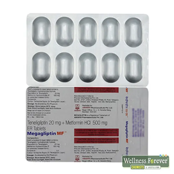 MEGAGLIPTIN-MF 10TAB