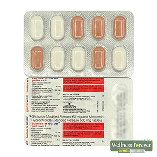 EUCLIDE-M-OD 60MG 10TAB