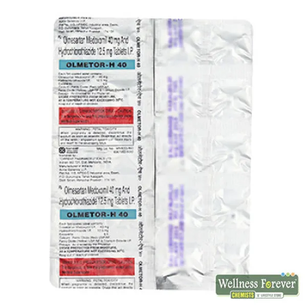 OLMETOR-H 40MG 10TAB
