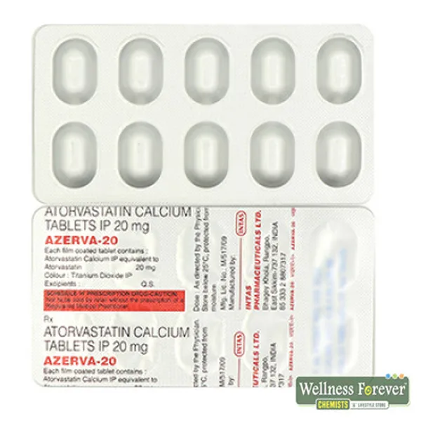 AZERVA 20MG 10TAB