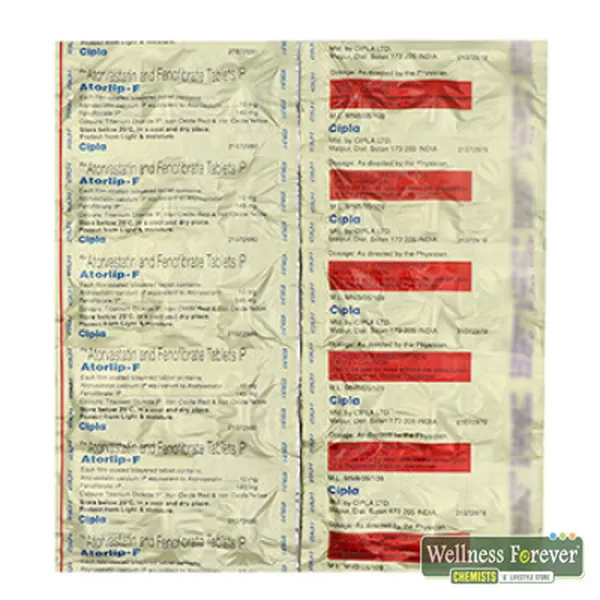 ATORLIP-F 10MG 15TAB