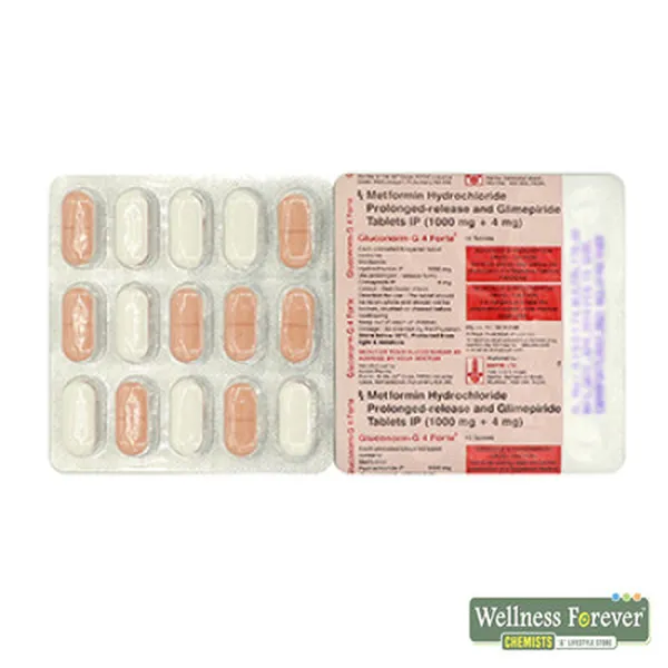 GLUCONORM-G4 FORTE 15TAB