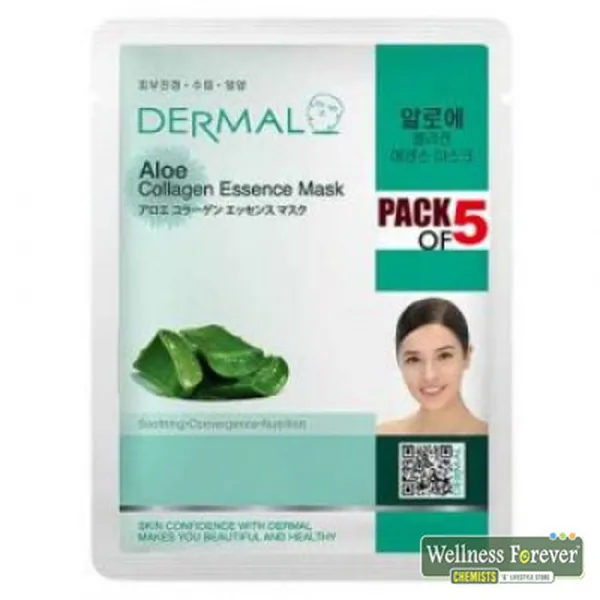 DERMAL ALOE COLLAGEN ESSENCE FACIAL MASK