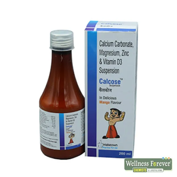 CALCOSE SUSP 200ML