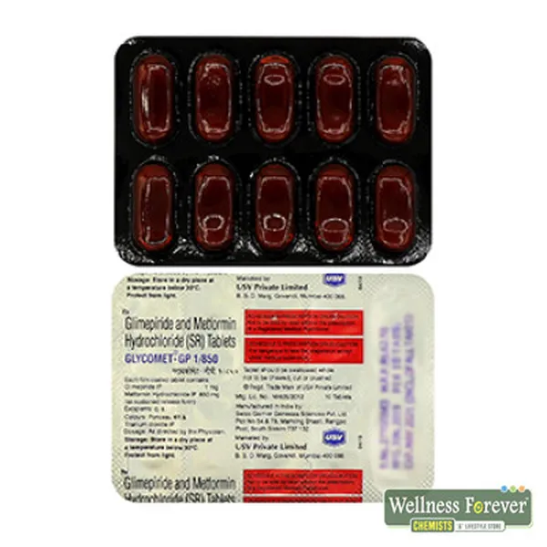 GLYCOMET-GP 1/850 10TAB