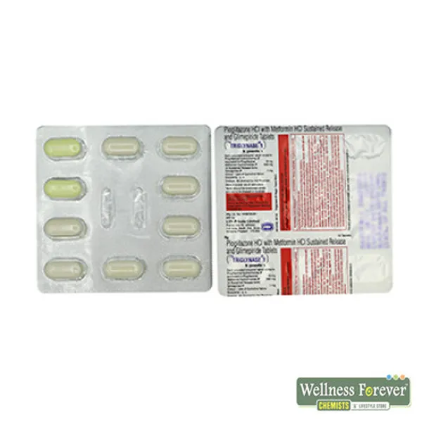 TRIGLYNASE 1MG 10TAB