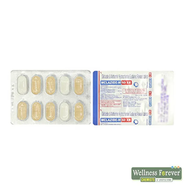 MCLAZIDE-M-60 XR 10TAB