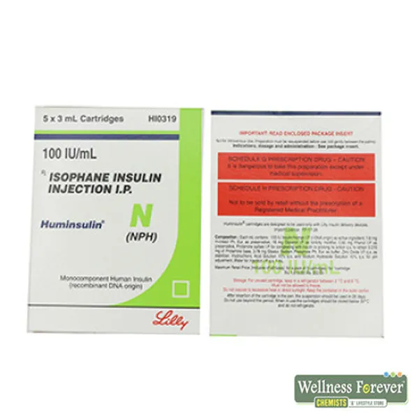 HUMINSULIN-N CART 5X3ML