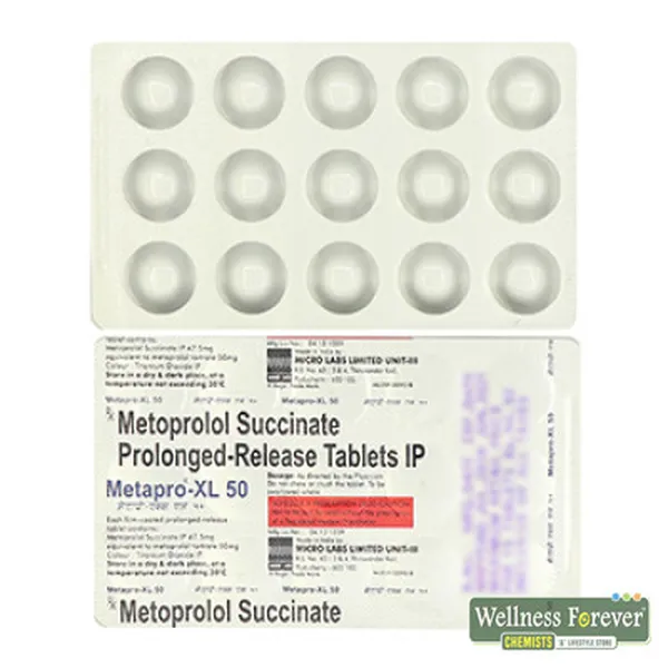 METAPRO-XL 50MG 15TAB