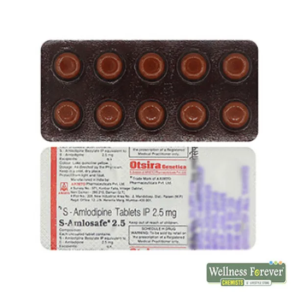 S-AMLOSAFE 2.5MG 10TAB