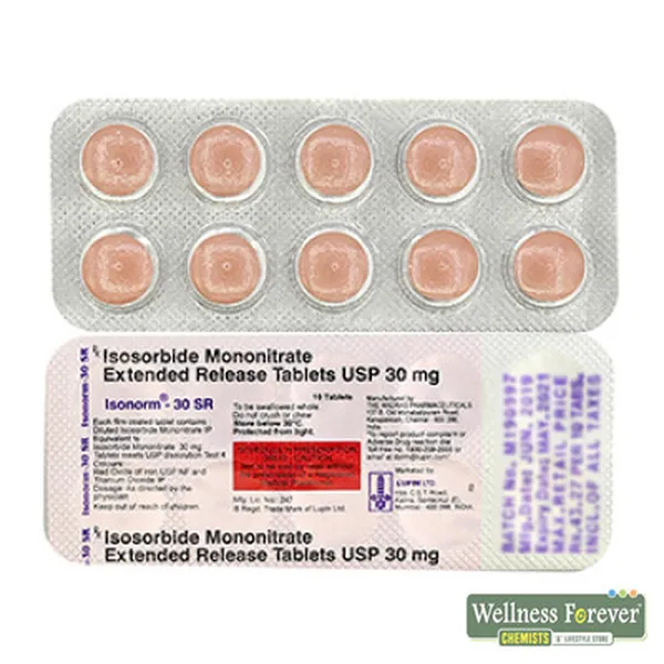 ISONORM-SR 30MG 10TAB