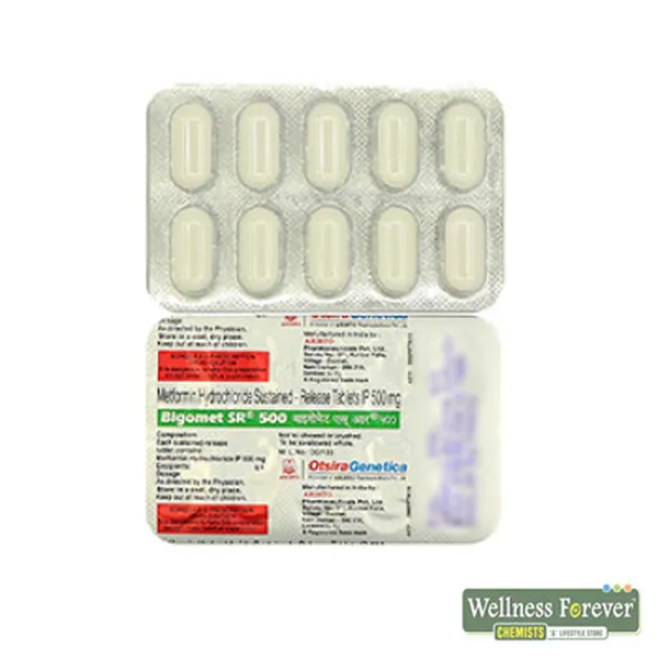 BIGOMET-SR 500MG 10TAB