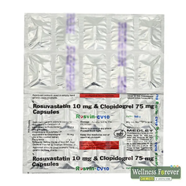 ROSVIN-CV 10MG 10TAB