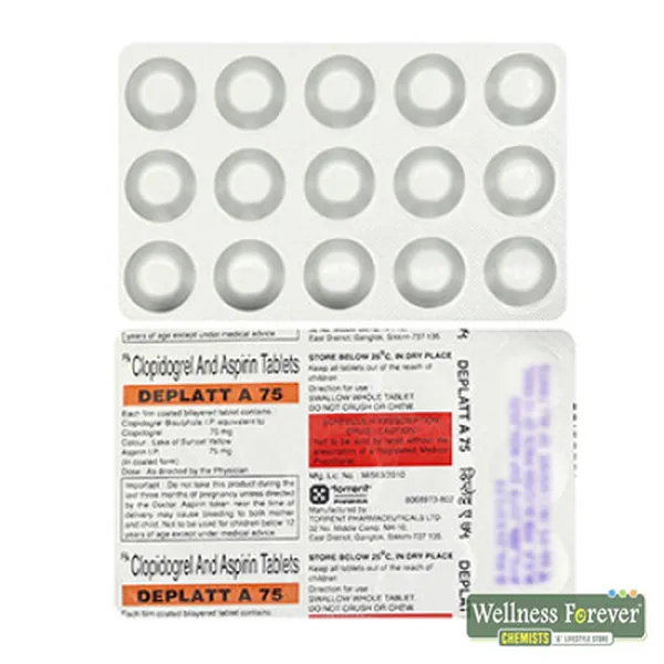 DEPLATT-A 75MG 15TAB