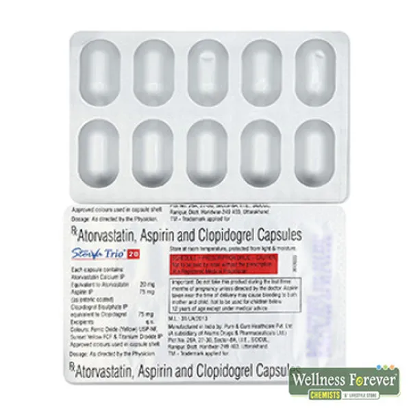 STORVA-TRIO 20MG 10CAP