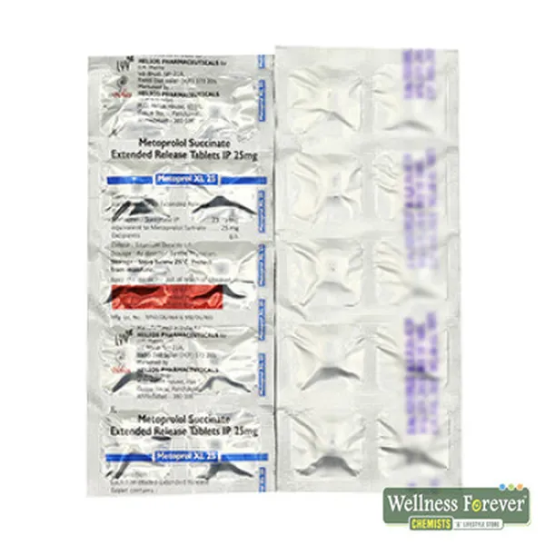 METOPROL-XL 25MG 10TAB