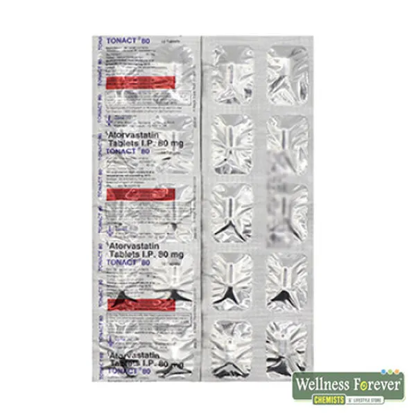 TONACT 80MG 10TAB
