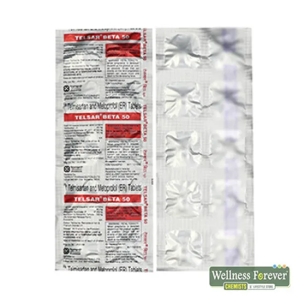 TELSAR-BETA 50MG 10TAB