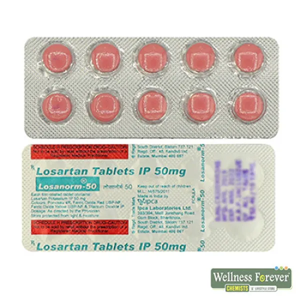 LOSANORM 50MG 10TAB