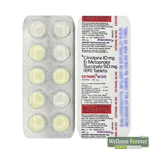 CETANIL-M 50MG 10TAB