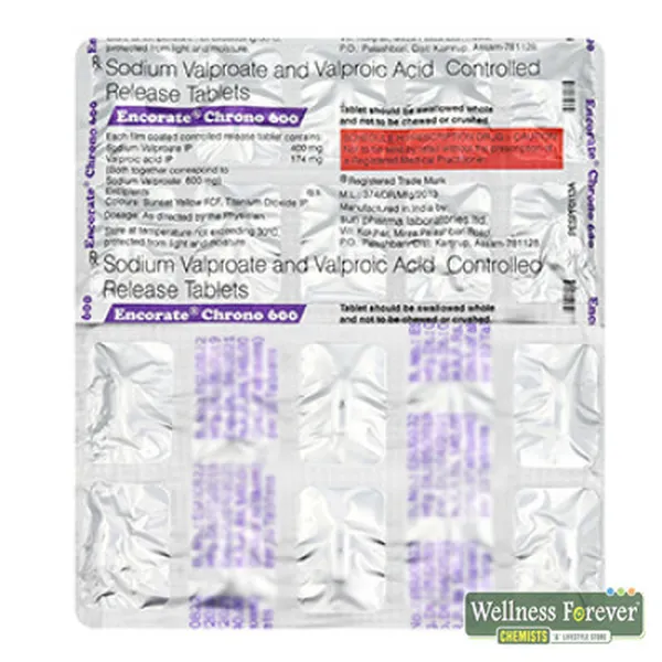ENCORATE-CHRONO 600MG 10TAB
