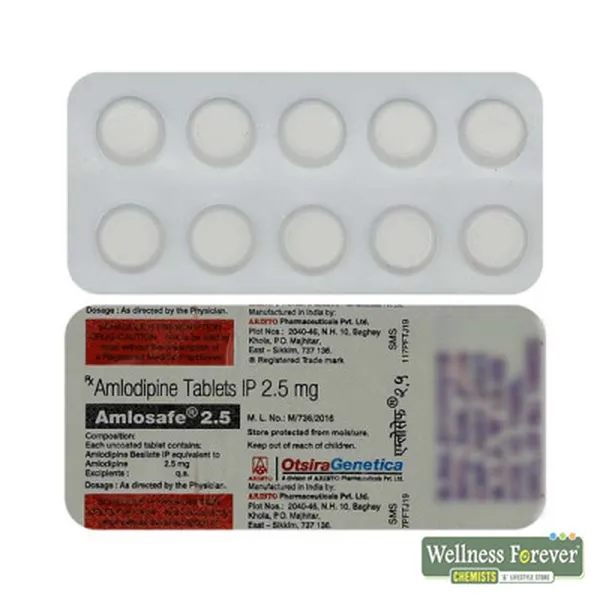 AMLOSAFE 2.5MG 10TAB
