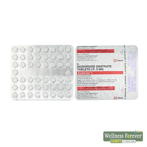 SORBITRATE 5MG 50TAB